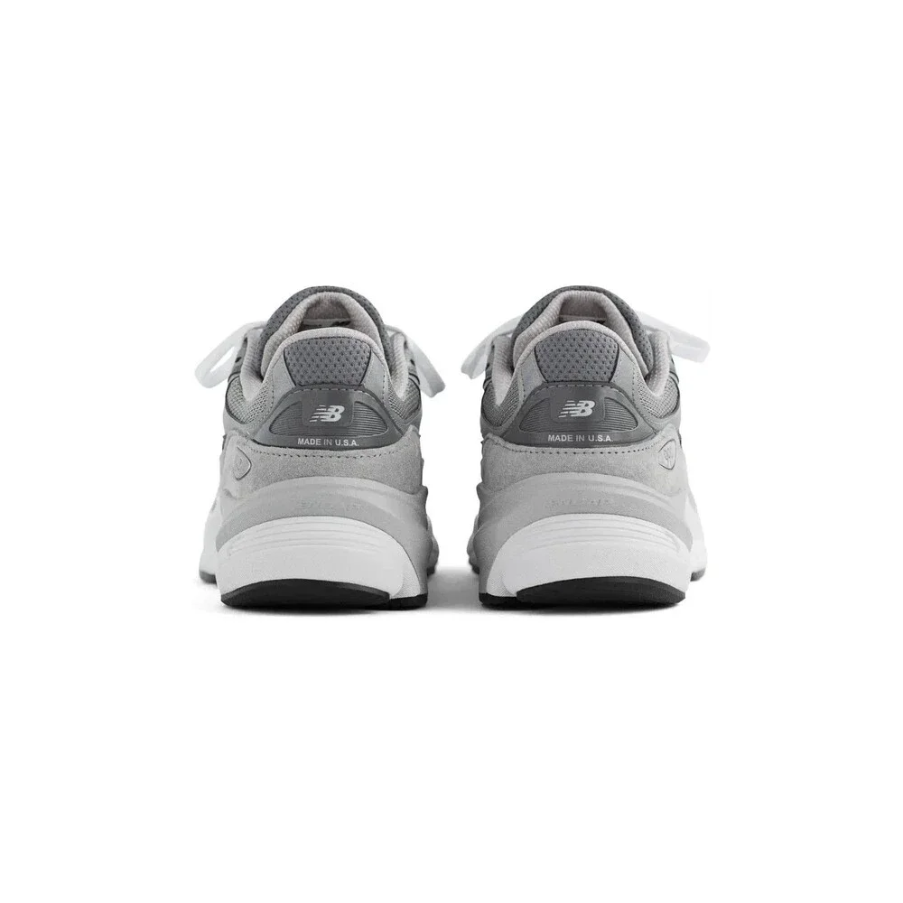 New Balance 990 v6 Men's Gray White Lace Up Running‎ Sneakers $200 SZ 7.5 4EEEE